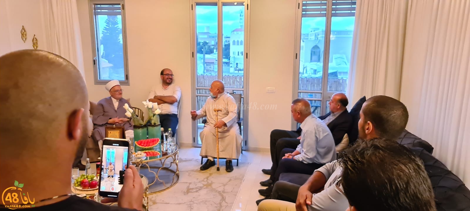 فيديو: وفد مقدسي برئاسة الشيخ د. عكرمة صبري في زيارة لعائلات يافاوية